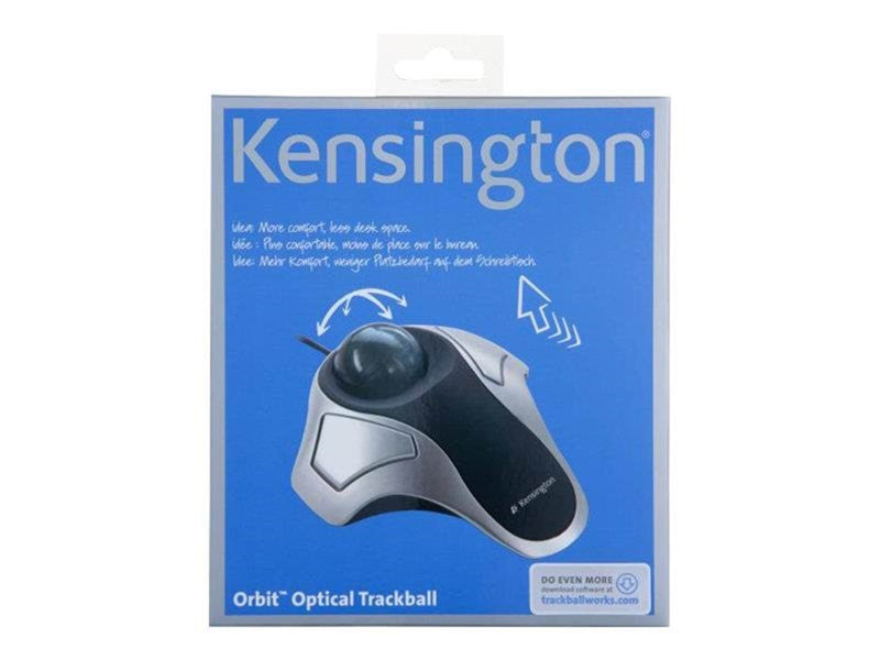 Kensington Orbit™ Optischer Trackball, schwarz - Trackball (Schwarz)