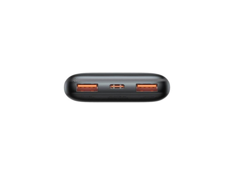 Baseus Bipow Pro 10000mAh 2xUSB USB-C 20W (black) Powerbank (Akku) - schwarz - 10000 mAh
