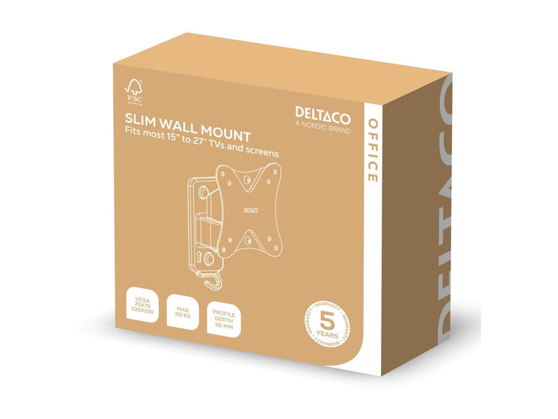 Deltaco OFFICE Modular Full-Motion TV Wall Mount
