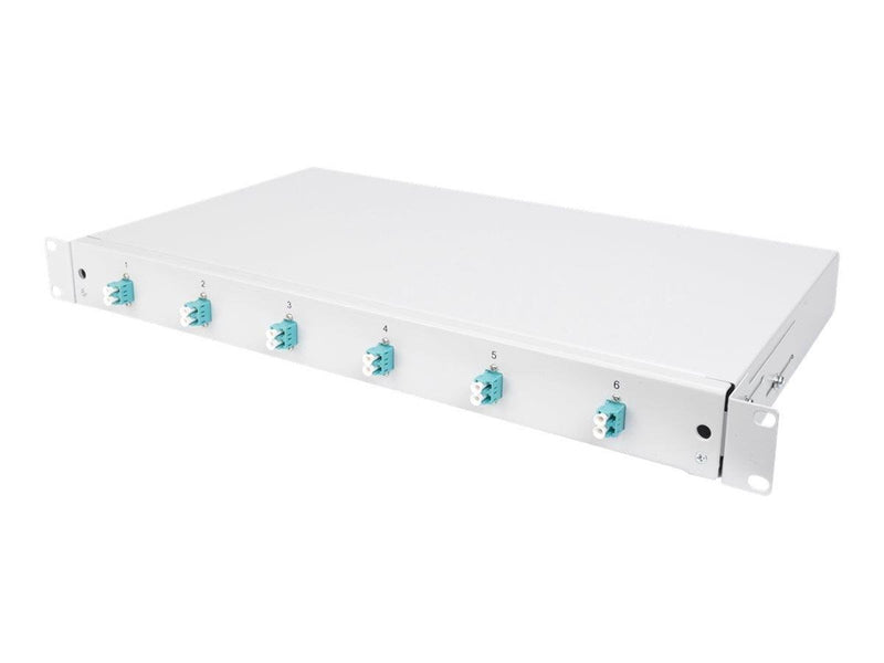 DIGITUS Professional fibre-optic splice box - 1U - 19"