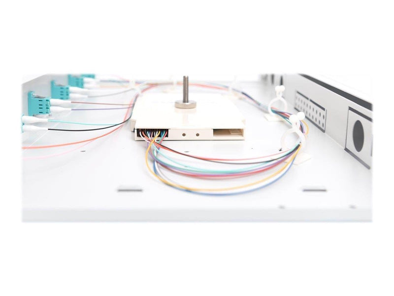 DIGITUS Professional fibre-optic splice box - 1U - 19"