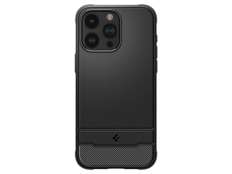 Spigen Rugged Armor MagSafe - matte black - iPhone 15 Pro
