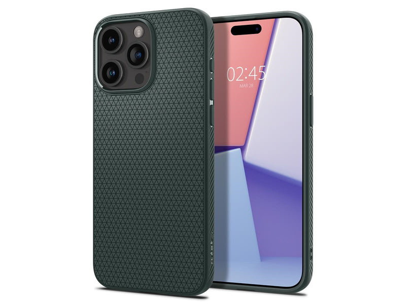 Spigen Liquid Air - abyss green - iPhone 15 Pro