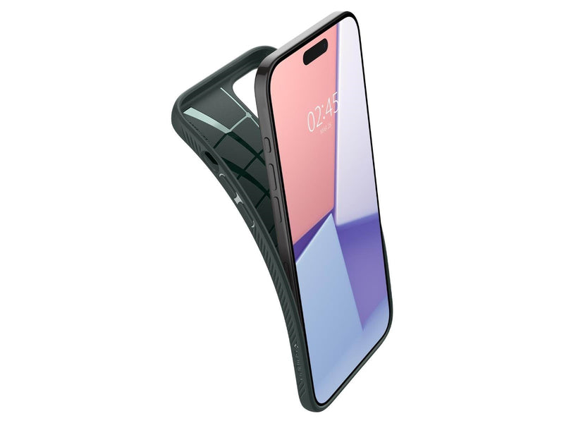 Spigen Liquid Air - abyss green - iPhone 15 Pro
