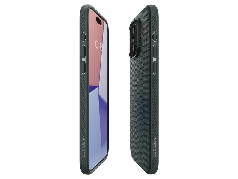 Spigen Liquid Air - abyss green - iPhone 15 Pro