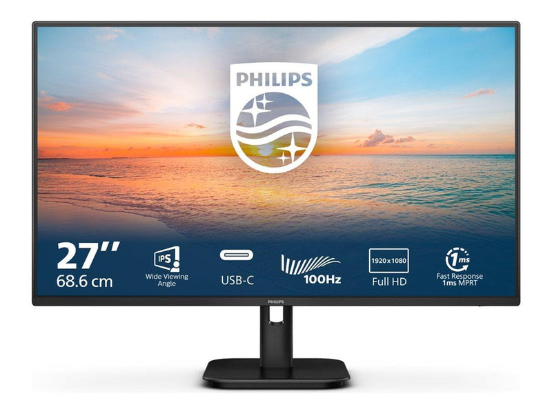 27" Philips 27E1N1300A - LED monitor - Full HD (1080p) - 27"