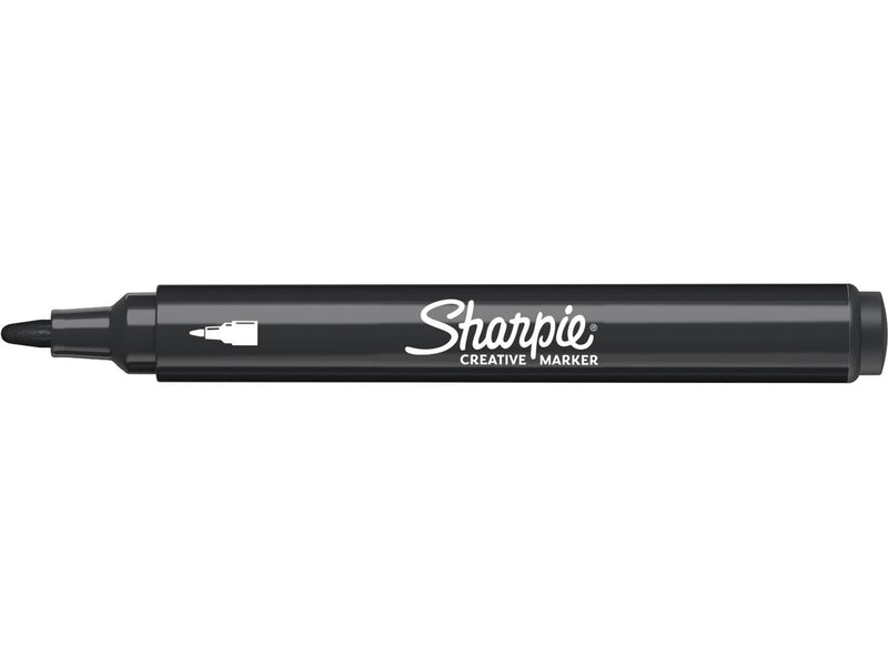 Sharpie Creative Marker Bullet Tip | Schwarz & Weiß | 2 Stück