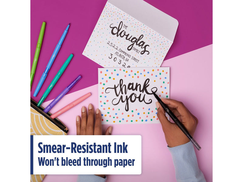 Paper Mate Flair-Filzstifte mit ZWEI Spitzen | Brush-Spitze und mittlere Spitze (0,7 mm) | Farbstifte mit zwei Spitzen | verschi