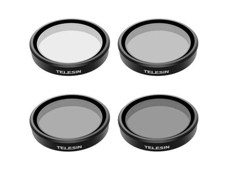 TELESIN Filter set CPL/ND8/ND16/ND32 for DJI Action 3 / 4