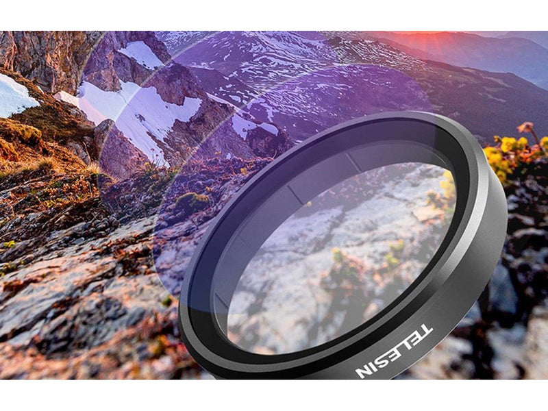 TELESIN Filter set CPL/ND8/ND16/ND32 for DJI Action 3 / 4