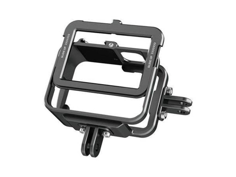TELESIN  Aluminum cage for GoPro Hero 12 / 11/10/9 +vertical adapter