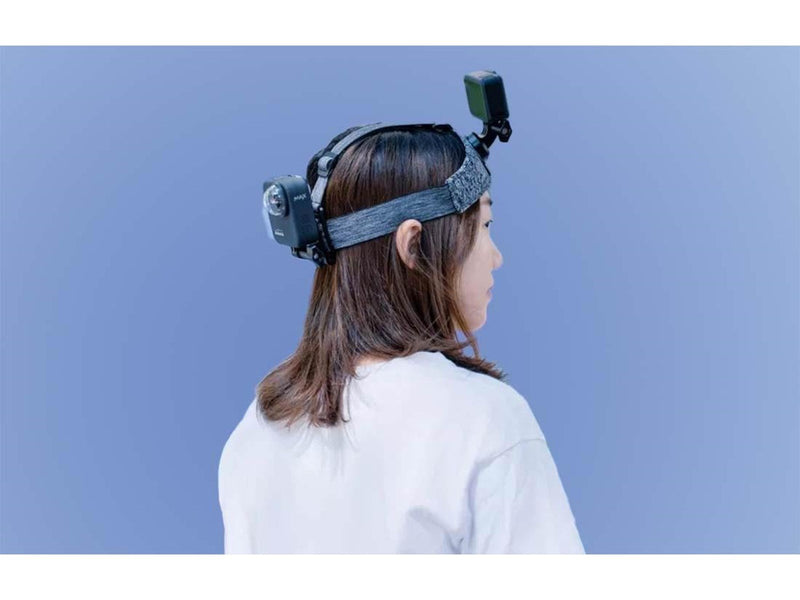 TELESIN Headband Telesin with two sport camera mounts (GP-HMS-T06)