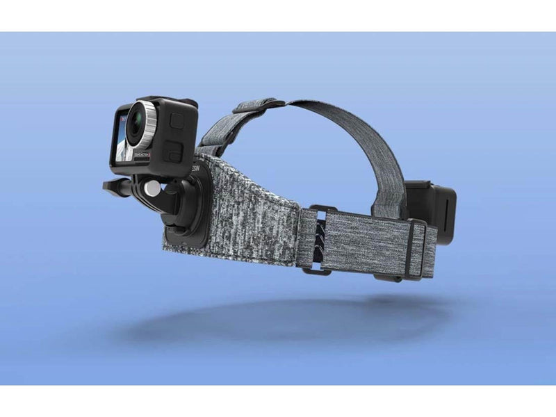 TELESIN Headband Telesin with two sport camera mounts (GP-HMS-T06)