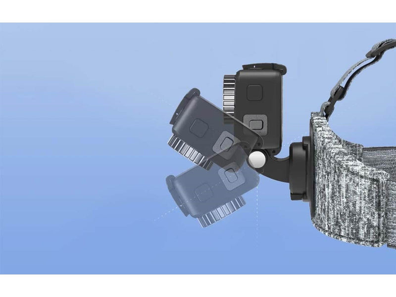 TELESIN Headband Telesin with two sport camera mounts (GP-HMS-T06)