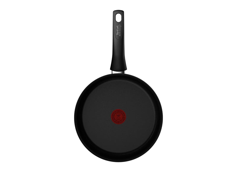 Tefal Renew ON Black Sautepan 24 cm w. lid