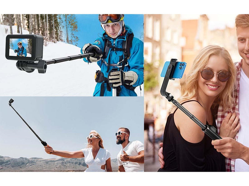 TELESIN Selfie stick Telesin for smartphones and sport cameras with BT remote controller (TE-RCSS-001)