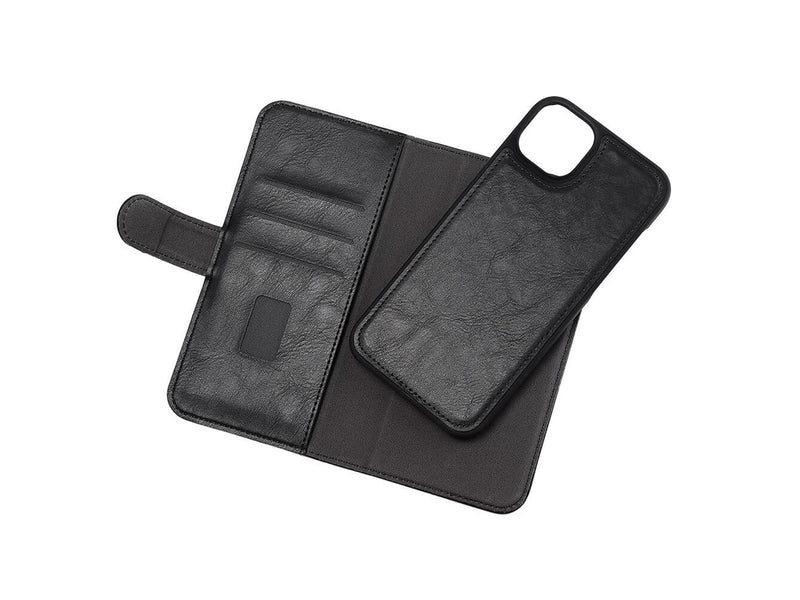 GEAR Wallet Case 2in1 Black - iPhone 14 Plus