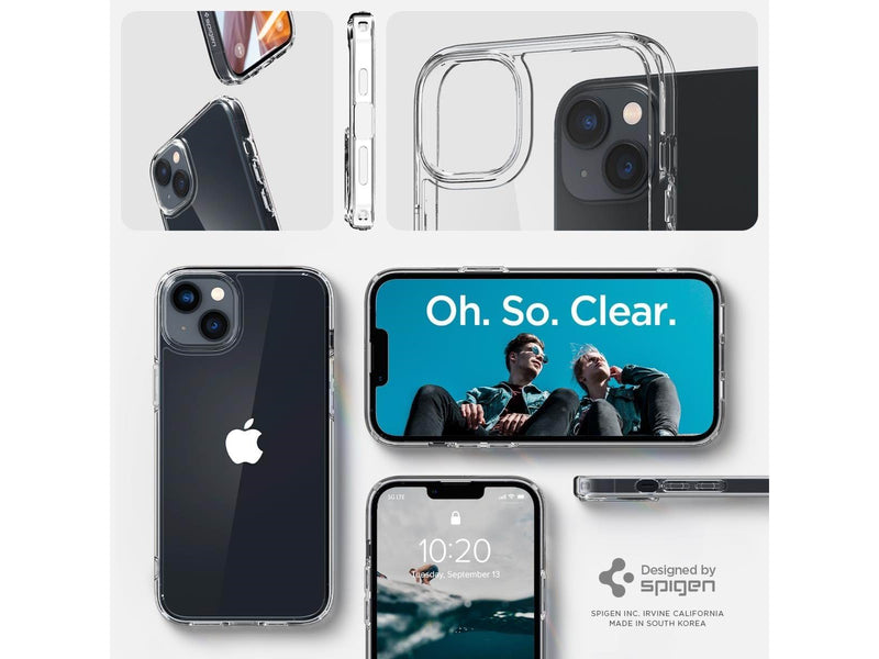 Spigen Crystal Hybrid - crystal clear - iPhone 14 Plus