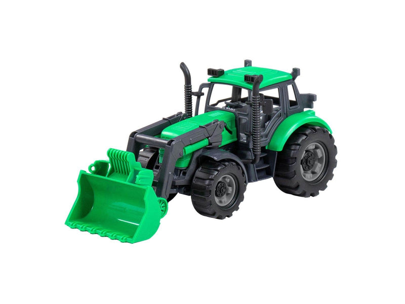 Cavallino Toys Cavallino Tractor with Shovel Green Scale 1:32