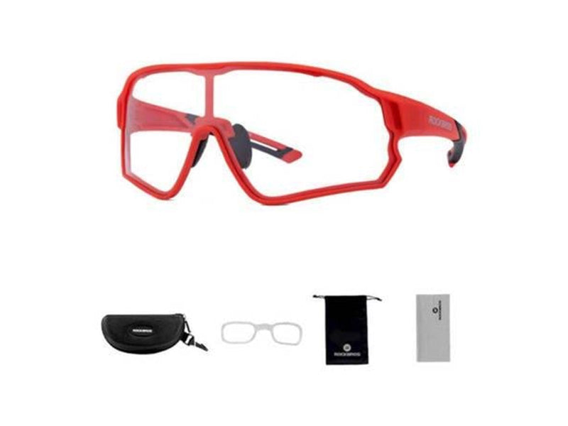 Rockbros Polarized cycling glasses  10135R (red)
