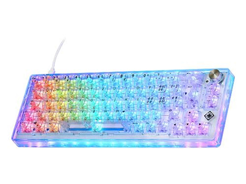 Deltaco GAM-160-T-CH keyboard - Gaming Tastaturen - Transparent