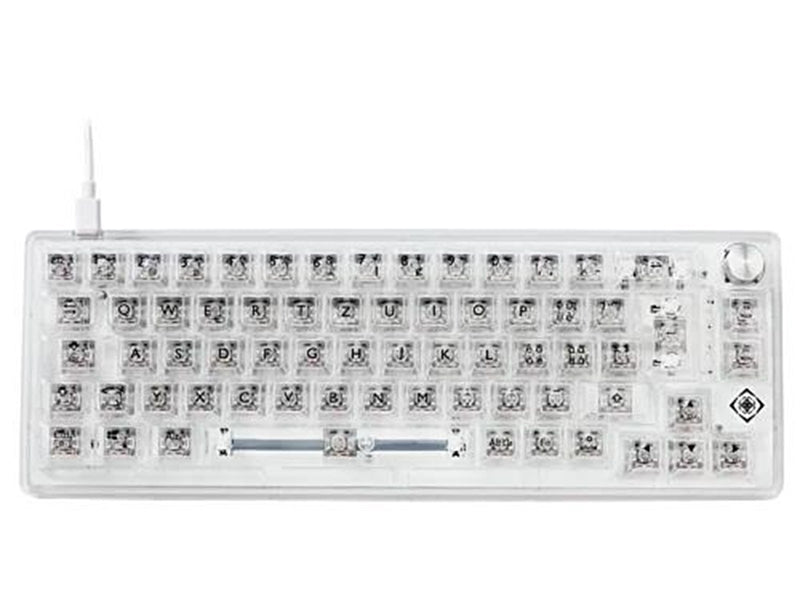 Deltaco GAM-160-T-CH keyboard - Gaming Tastaturen - Transparent