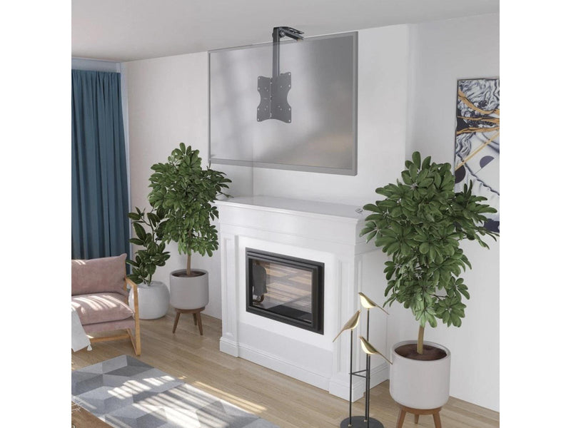 Hama TV Ceiling Mount VESA up to 200x200 46" Black 20 kg 46" 100 x 100 mm