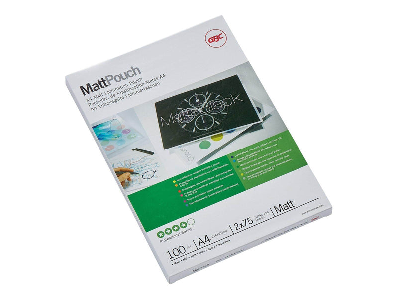 GBC - 100-pack - matte - 216 x 303 mm - lamination pouches
