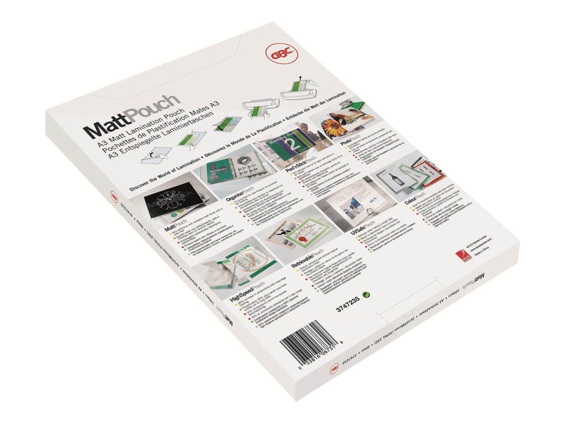 GBC - 100-pack - matte - 216 x 303 mm - lamination pouches