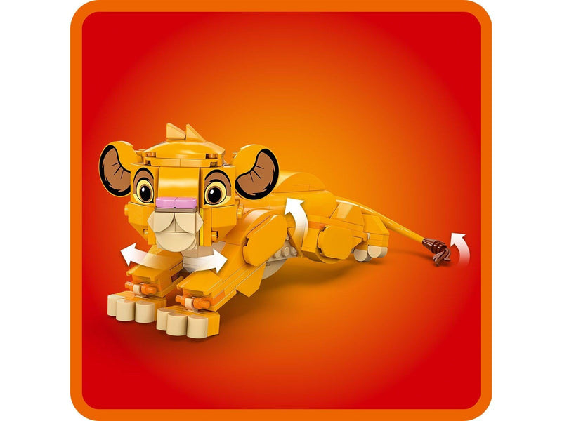 LEGO Disney 43243 Simba, das Löwenjunge des Königs