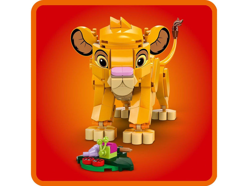 LEGO Disney 43243 Simba, das Löwenjunge des Königs