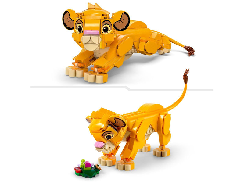 LEGO Disney 43243 Simba, das Löwenjunge des Königs