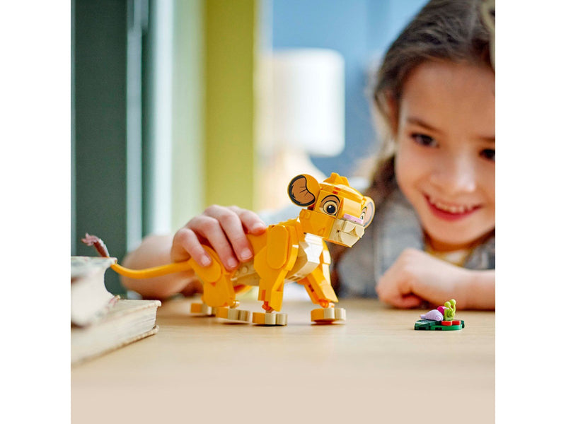 LEGO Disney 43243 Simba, das Löwenjunge des Königs