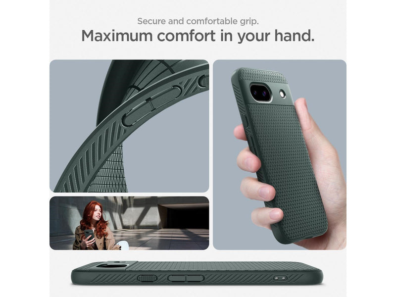 Spigen Liquid Air - abyss green - Google Pixel 8a