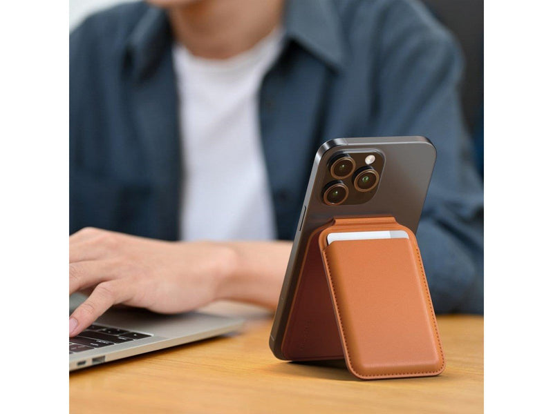 Satechi Magnetic Wallet Stand - Orange