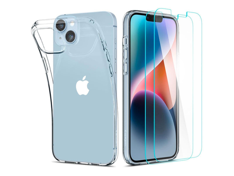 Spigen Crystal Pack - crystal clear - iPhone 14 Plus