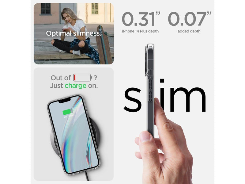 Spigen Crystal Pack - crystal clear - iPhone 14 Plus