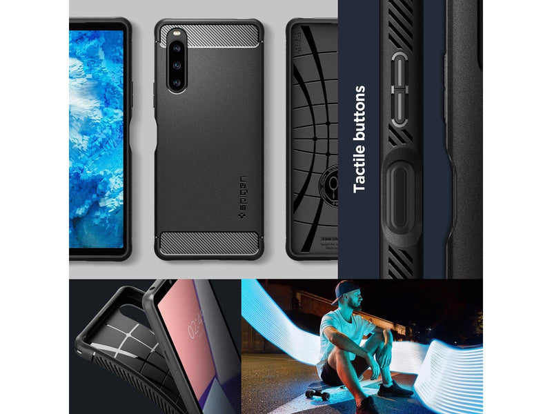 Spigen Rugged Armor - black - Sony Xperia 10 V