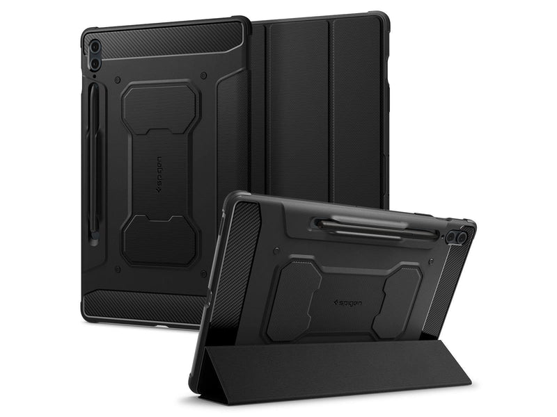 Spigen Rugged Armor Pro - black - Samsung Galaxy Tab S9 FE+ 2023