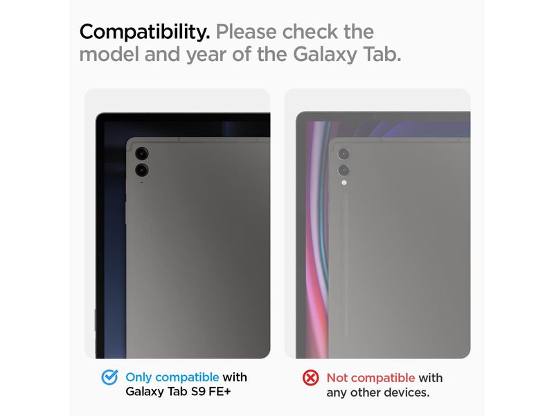 Spigen Rugged Armor Pro - black - Samsung Galaxy Tab S9 FE+ 2023