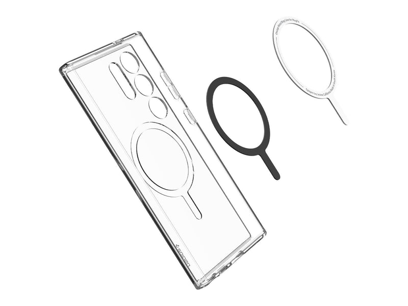 Spigen Ultra Hybrid OneTap Metal Ring MagSafe - white - Samsung Galaxy S24 Ultra