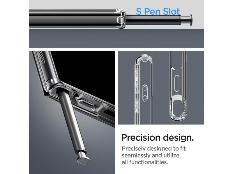 Spigen Ultra Hybrid OneTap Metal Ring MagSafe - white - Samsung Galaxy S24 Ultra
