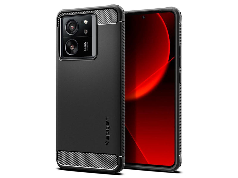 Spigen Rugged Armor - matte black - Xiaomi 13T Pro/13T