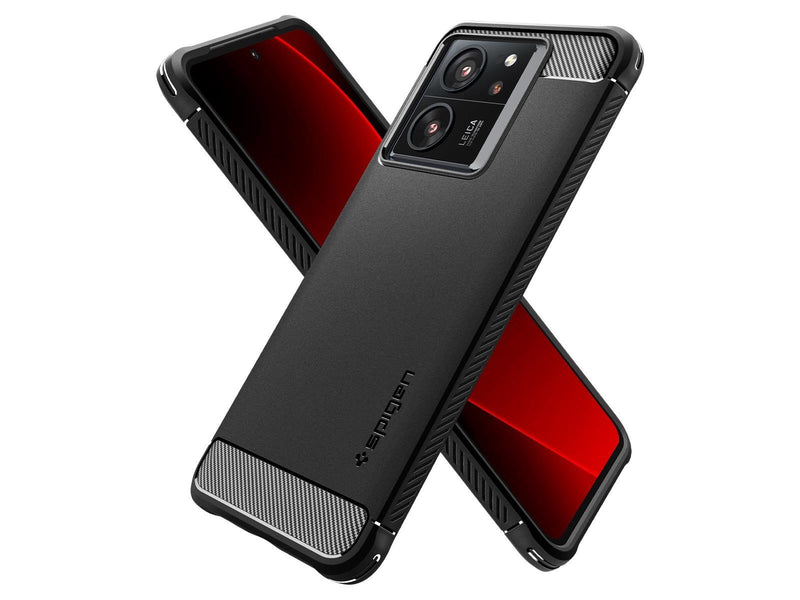 Spigen Rugged Armor - matte black - Xiaomi 13T Pro/13T