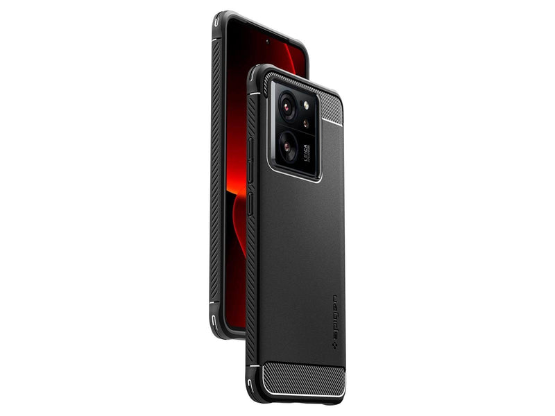 Spigen Rugged Armor - matte black - Xiaomi 13T Pro/13T