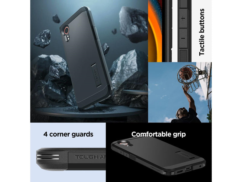 Spigen Tough Armor - black - Samsung Galaxy XCover 7