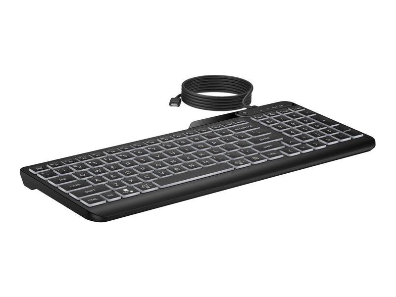 HP 405 - Tastaturen - Englisch - Schwarz