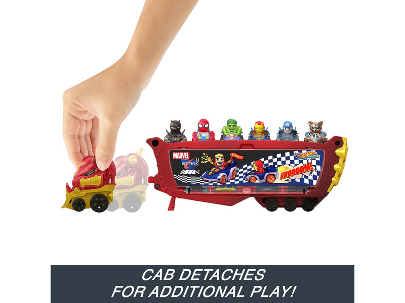Hot Wheels RacerVerse Marvel Iron-Man Hulkbuster Hauler