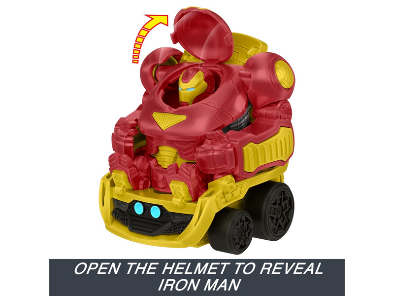 Hot Wheels RacerVerse Marvel Iron-Man Hulkbuster Hauler