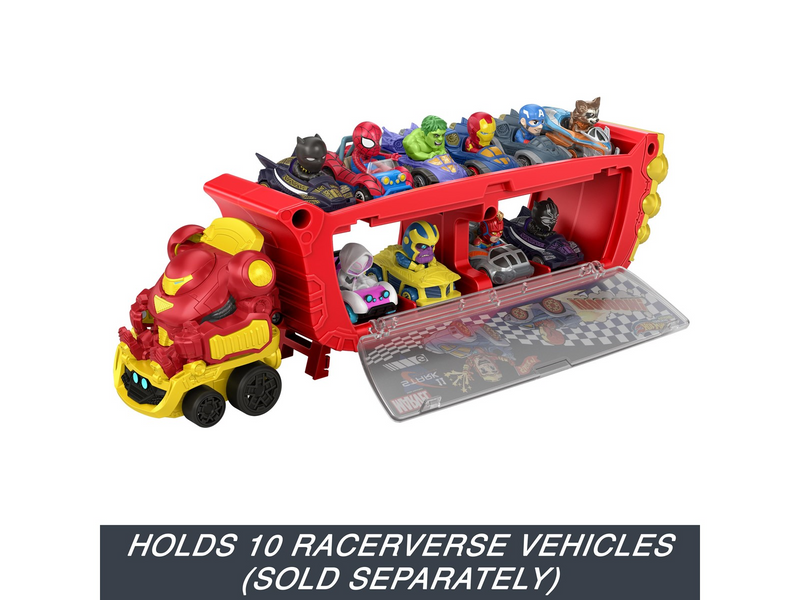 Hot Wheels RacerVerse Marvel Iron-Man Hulkbuster Hauler